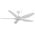Esprit DC 1320mm 5 ABS Blade WIFI & Remote Control Ceiling Fan with Variable Dim 20w CCT LED Light Matt White