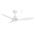 Elite DC 1220mm 3 ABS Blade WIFI & Remote Control Ceiling Fan Only Matt White