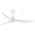 Genoa DC 1270mm 3 ABS Blade WIFI & Remote Control Ceiling Fan with Variable Dim 16w CCT LED Light  Matt White