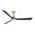 Riviera DC 1320mm 3 ABS Blade WIFI & Remote Control Ceiling Fan with Variable Dim 15w CCT LED Light Antique Bronze/Charcoal
