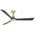 Riviera DC 1320mm 3 ABS Blade WIFI & Remote Control Ceiling Fan with Variable Dim 15w CCT LED Light Antique Bronze/Charcoal