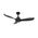 Scorpion DC 1066mm 3 ABS Blade WIFI & Remote Control Ceiling Fan Only Matt Black