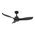 Scorpion DC 1320mm 3 ABS Blade WIFI & Remote Control Ceiling Fan Only Matt Black