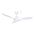 Scorpion DC 1320mm 3 ABS Blade WIFI & Remote Control Ceiling Fan Only Matt White