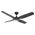 Viper DC 1320mm 4 Blade All ABS WIFI & Remote Control Ceiling Fan Only Matt Black