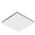Flow Square 300mm Exhaust Fan White