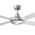 Lifestyle 1320mm 4 Blade Ceiling Fan Only Brushed Aluminium