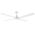 Precision 1220mm 4 Blade Ceiling Fan Only White