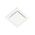 Saturn Square 200mm Exhaust Fan White