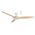 Newport DC 1420mm 3 ABS Blade WIFI & Remote Control Ceiling Fan Only White/Oak