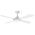 Hampton DC 1320mm 4 ABS Blade WIFI & Remote Control Ceiling Fan Only Matt White