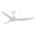 Impact DC 1320mm 3 ABS Blade WIFI & Remote Control Ceiling Fan Only Matt White