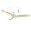 Newport 1420mm 3 ABS Blade DC Remote Control Ceiling Fan with 18w LED Light Tricolour White/Oak