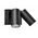 Double Adjustable No Sensor Black Square Base White