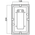 12w Wall Light Black Tri Color IP65