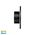 Halo Black TRI Colour LED Wall Light