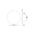 Halo White RGBW LED Wall Light
