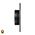 Halo Black RGBW LED Wall Light