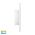 Halo White TRI Colour LED Wall Light
