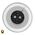 Halo Black RGBW LED Wall Light