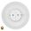 Halo White RGBW LED Wall Light