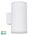 Porter Large White Up & Down LED Wall Light