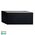Nikki Black Up & Down LED Wall Light