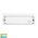 Lisse White Fixed Down LED Wall Light