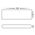 Lisse White Fixed Down LED Wall Light