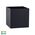Versa Black Square Up & Down Wall Light