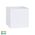 Versa White Square Up & Down Wall Light