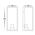 Bayside Large 316 Stainless Steel White Wall Light