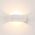 Mia White TRI Colour Up & Down LED Wall Light