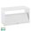 Mia White TRI Colour Up & Down LED Wall Light