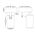 Revo White Single Adjustable Wall Light