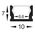 Shallow Square Aluminium Profile