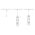 Suspended White Aluminium Profile
