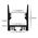 Suspended or Surface Mounted Black Aluminium Profile