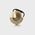 Ollo Brass TRI Colour LED Step Light With Eyelid