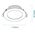 Blitz II 10w Tricolour LED Downlight Matt White