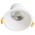 Class II 10w Tricolour Recessed LED Downlight White