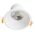 Class II 10w Tricolour Recessed LED Downlight White