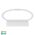 Luxe White TRI Colour Up & Down LED Wall Light