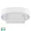 Luxe White TRI Colour Up & Down LED Wall Light