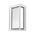 Crew 12W LED Tricolour Wall Exterior White