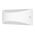 Taurus E27 Flush Wall Exterior White