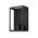 Vancouver E27 Flush Wall Exterior Small Matt Black