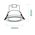 Rex 9W Tricolour LED Downlight Matt White