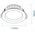 Titan II 10w Tricolour LED Downlight Kit  Matt White