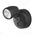Bandit LED Flood Light Outdoor IP54 Single Spot 12W Tricolour Matt Black